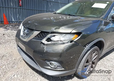 2016 Nissan Rogue Sl z USA, uszkodzony, nr VIN 5N1AT2MV9GC772434